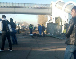 В Балашихе водитель BMW задавил женщину на остановке