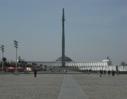 Вандал повредил Вечный огонь на Поклонной горе