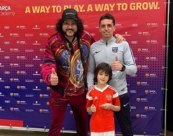 Сын Киркорова поступил в футбольную академию