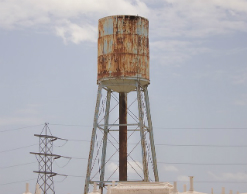 Двое безработных пытались увезти водонапорную башню